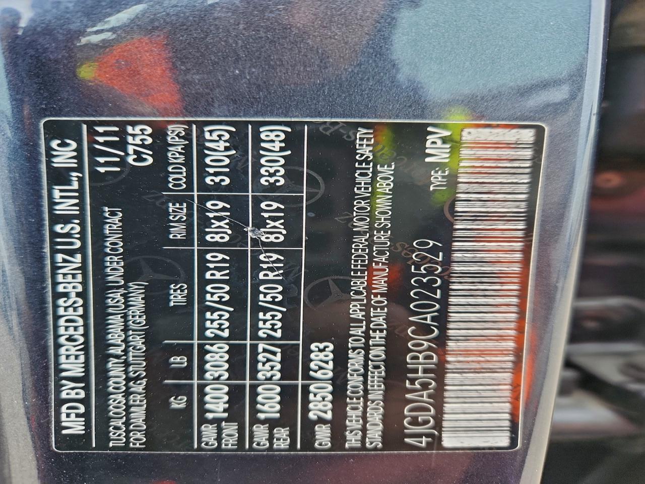 MERCEDES-BENZ M-CLASS 350 4MATIC