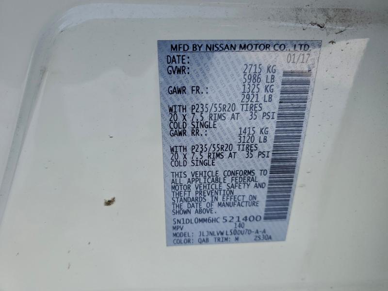 2017 INFINITI QX60 #3312583181