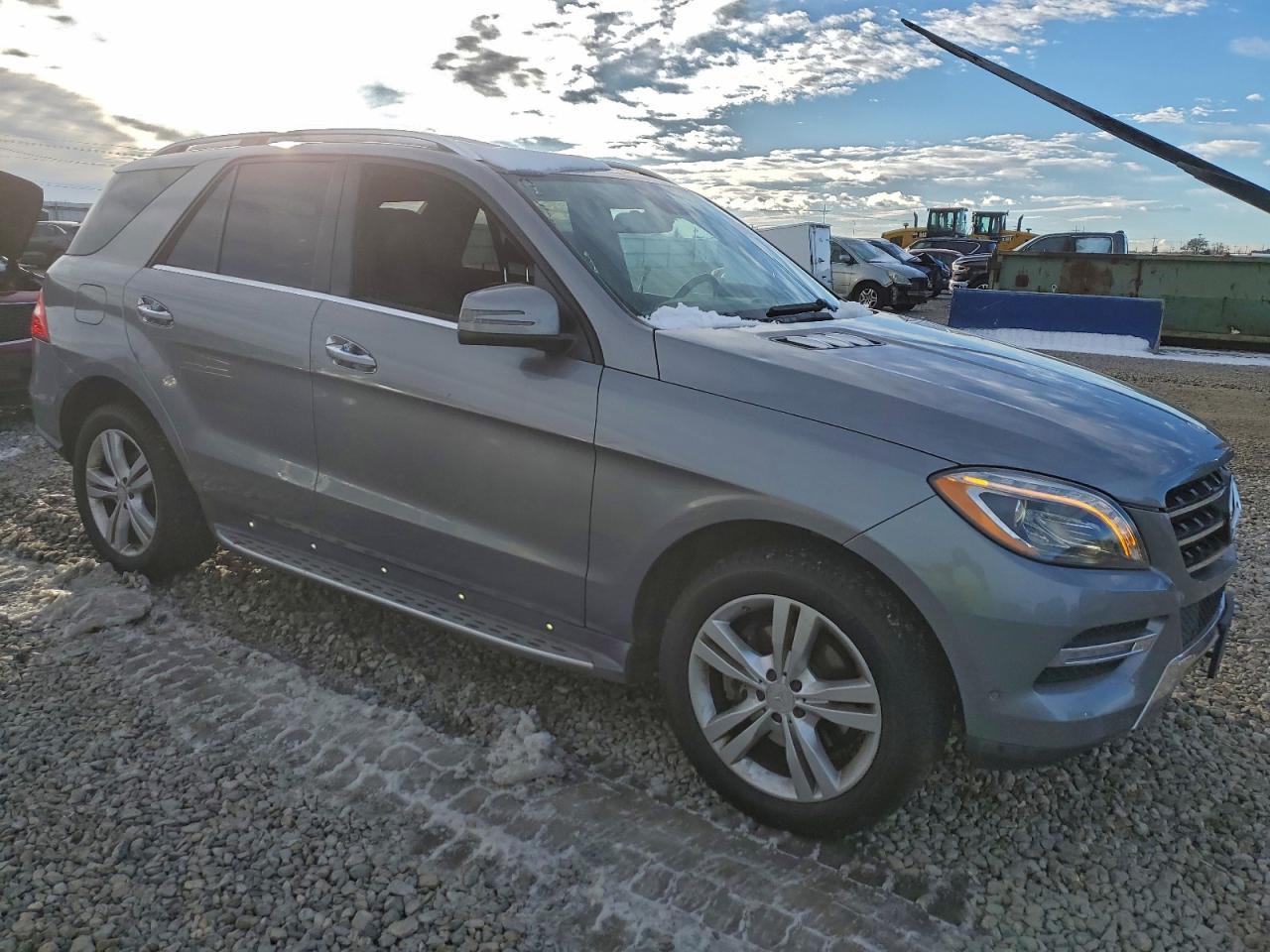 Lot #3308254159 2014 MERCEDES-BENZ ML 350 BLU