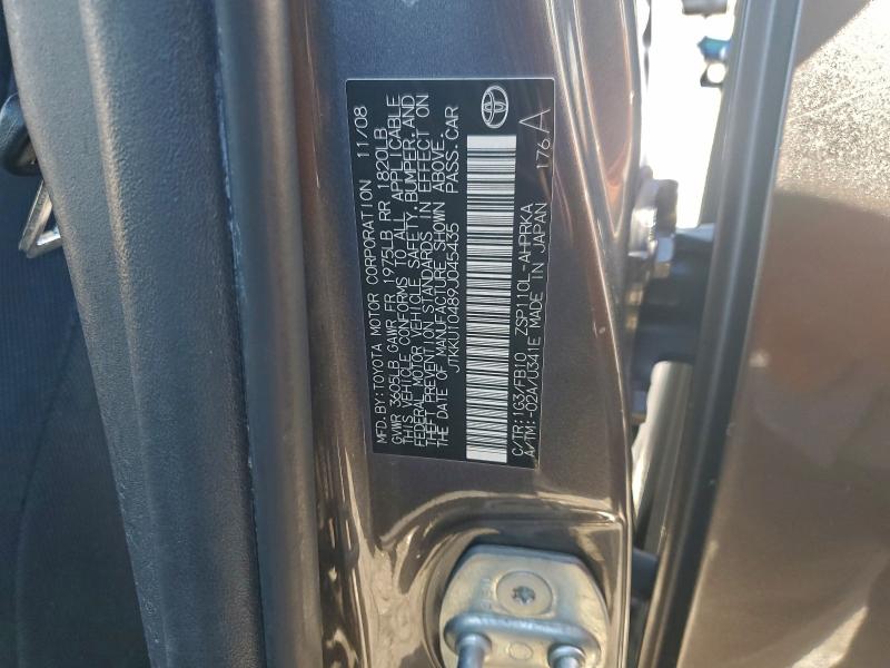 2009 TOYOTA SCION XD #3303739423