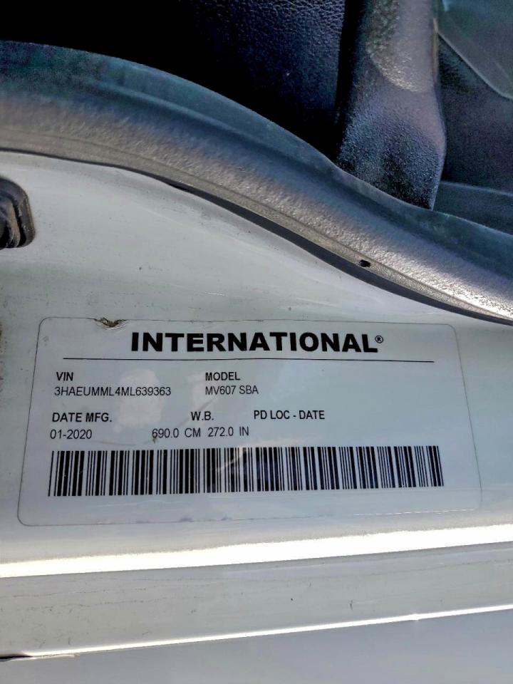 Lot #3319074256 2021 INTERNATIONAL MV607