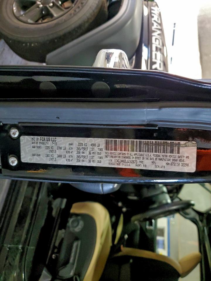 Lot #3302870945 2018 JEEP WRANGLER S