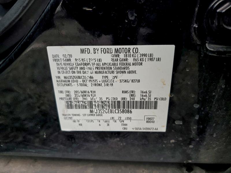2020 FORD ECOSPORT S #3315758352