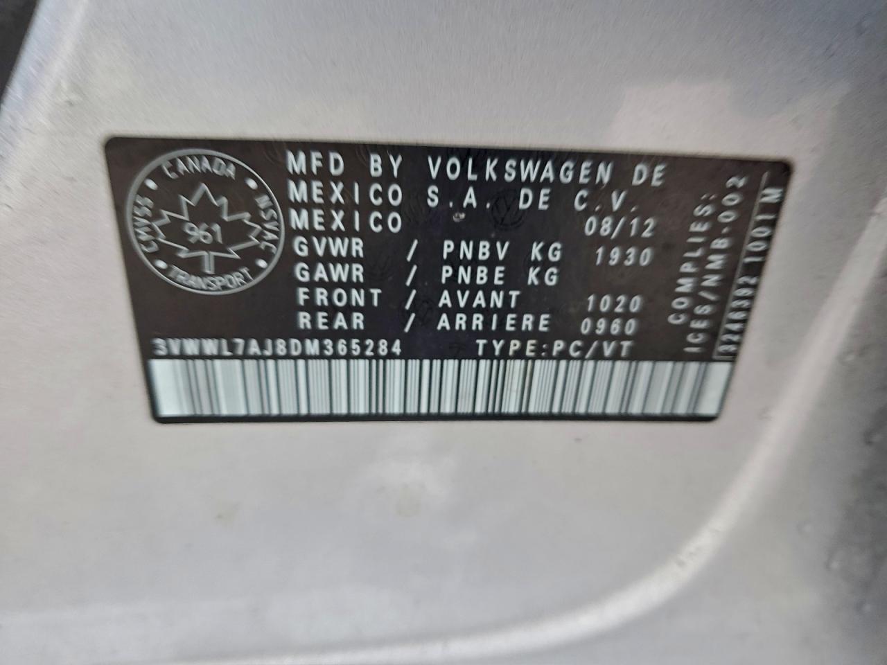 VOLKSWAGEN JETTA TDI