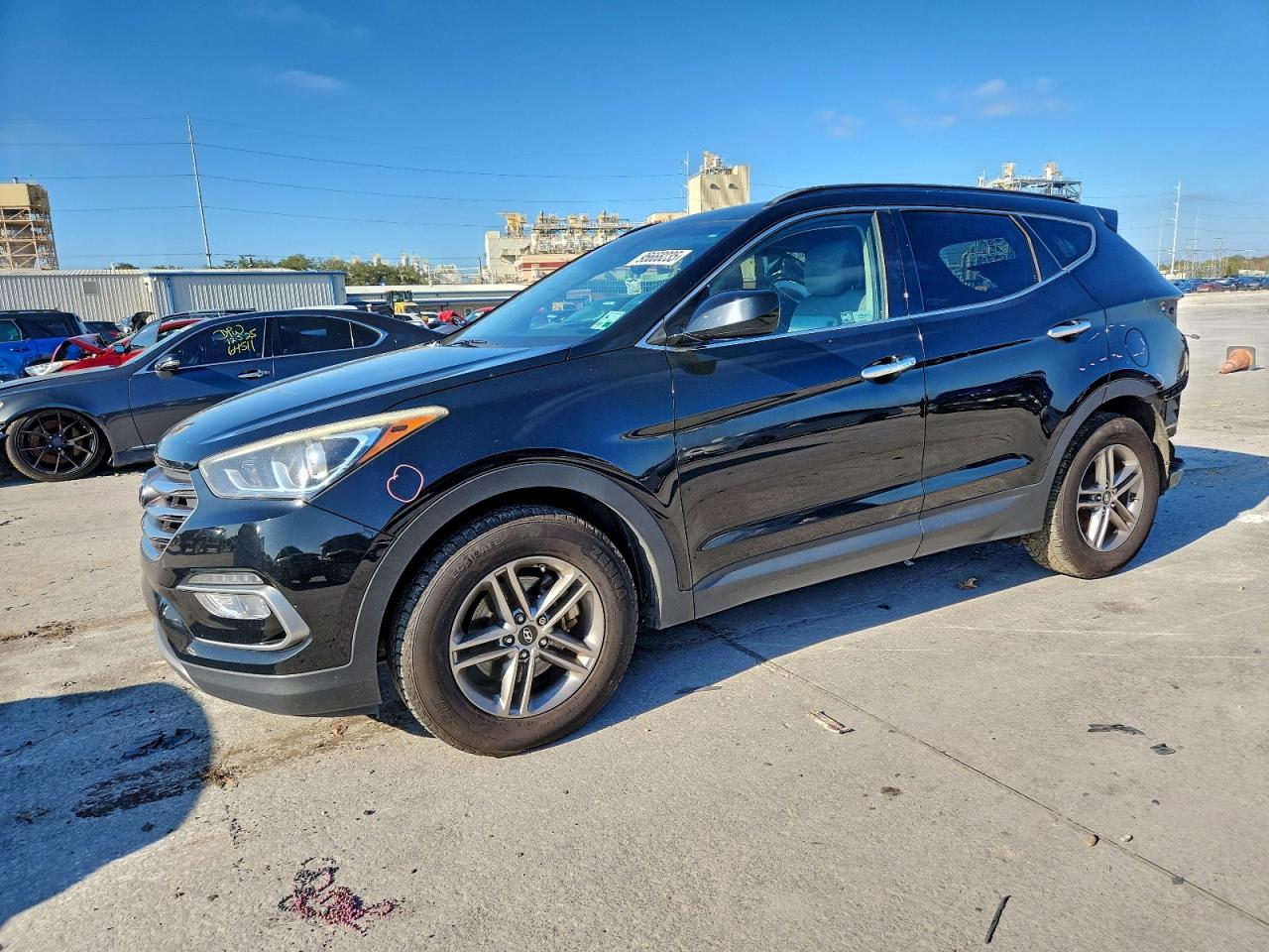 Lot #3311667296 2017 HYUNDAI SANTA FE S