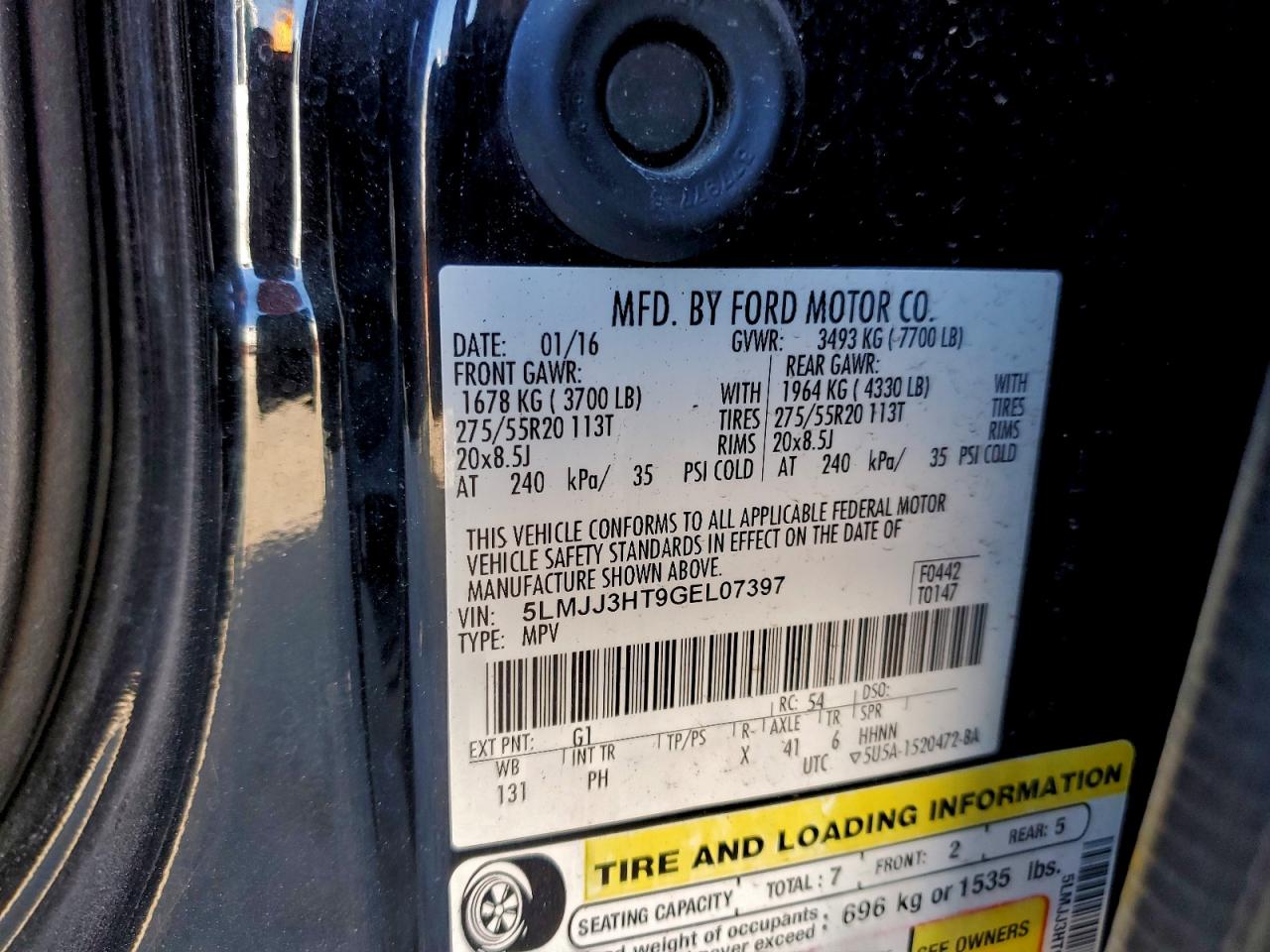 LINCOLN NAVIGATOR L SELECT