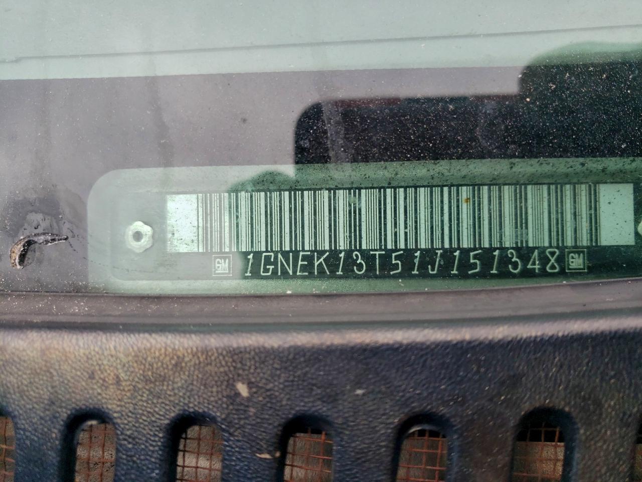 Lot #3311688219 2001 CHEVROLET TAHOE K150