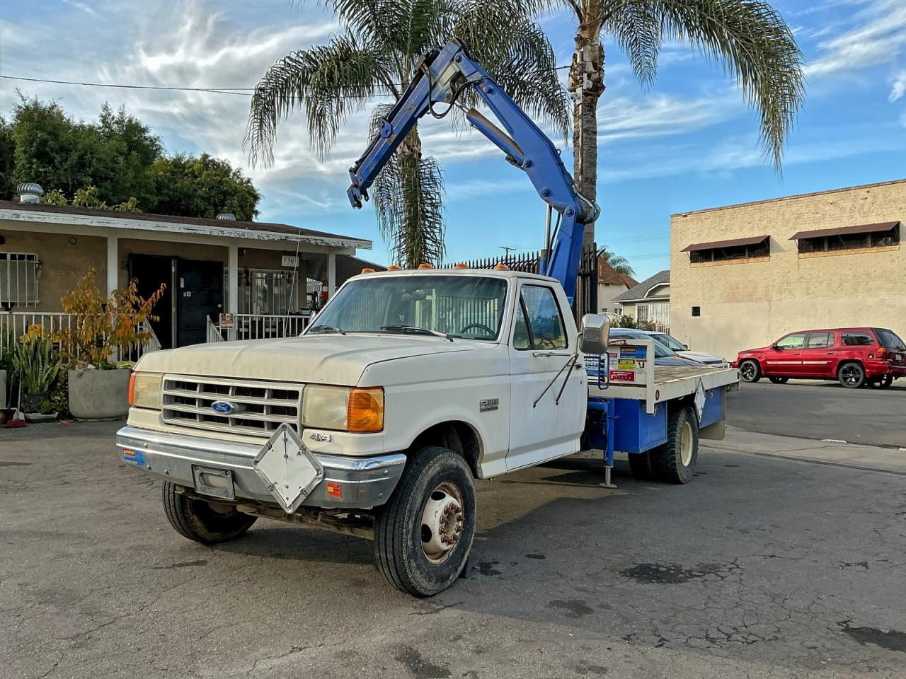 Lot #3305131018 1991 FORD F SUPER DU