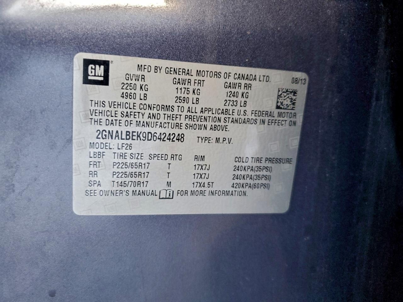 CHEVROLET EQUINOX LS