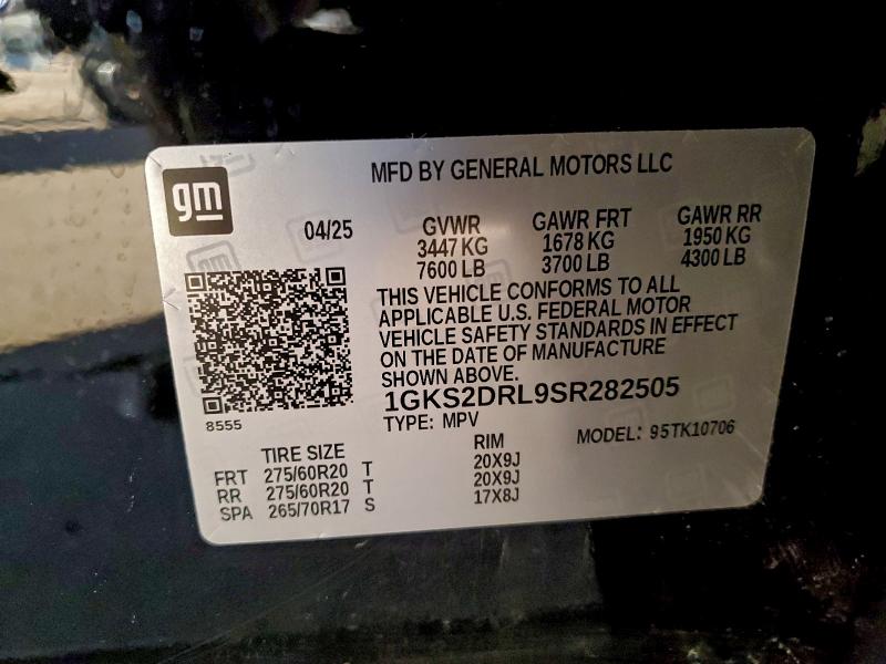 2025 GMC YUKON DENA #3316732464