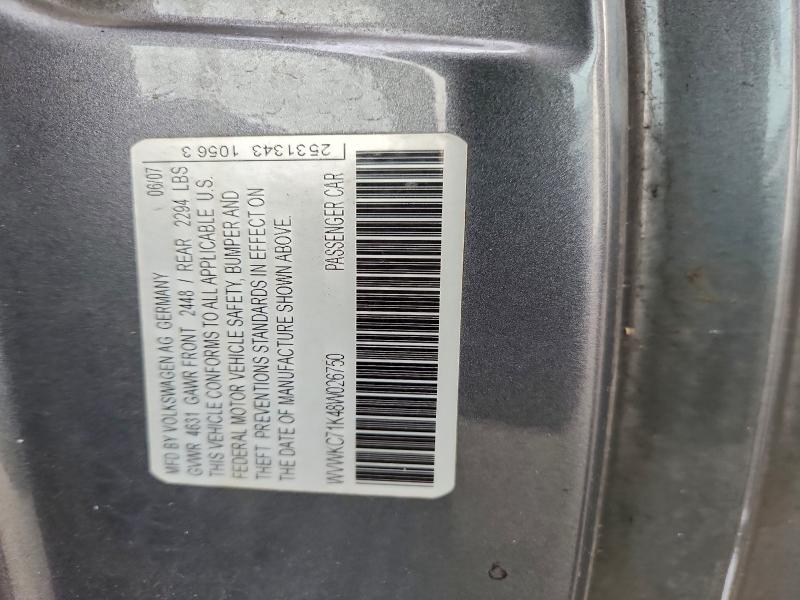 2008 VOLKSWAGEN R32 #3317800089