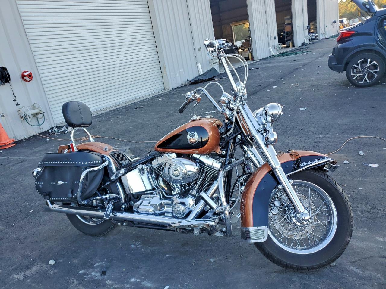 Lot #3315984213 2008 HARLEY-DAVIDSON FLSTC 105T