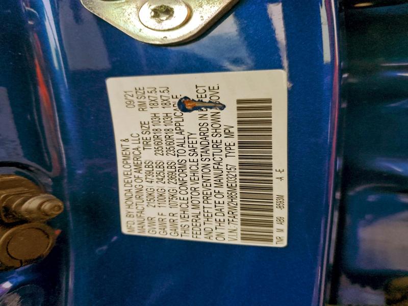 2021 HONDA CR-V EXL #3308419317