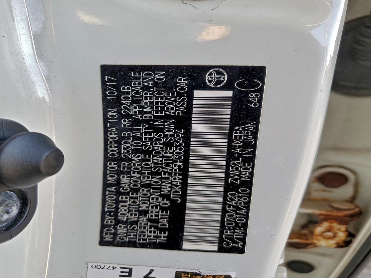 TOYOTA PRIUS PRIME PRIUS PRIM