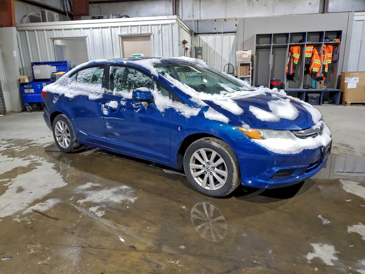 Lot #3312289773 2012 HONDA CIVIC EXL