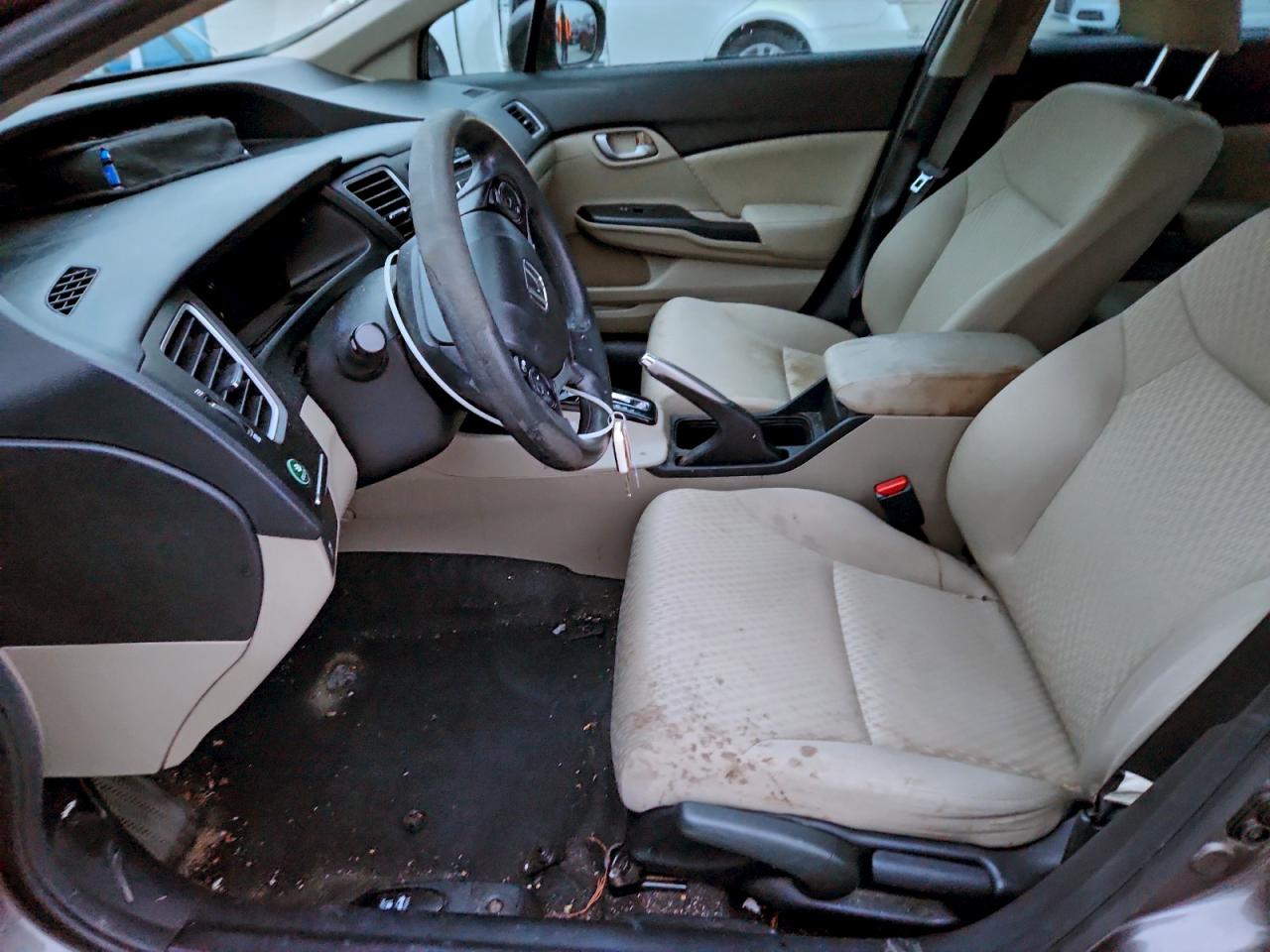 Lot #3307718707 2014 HONDA CIVIC LX