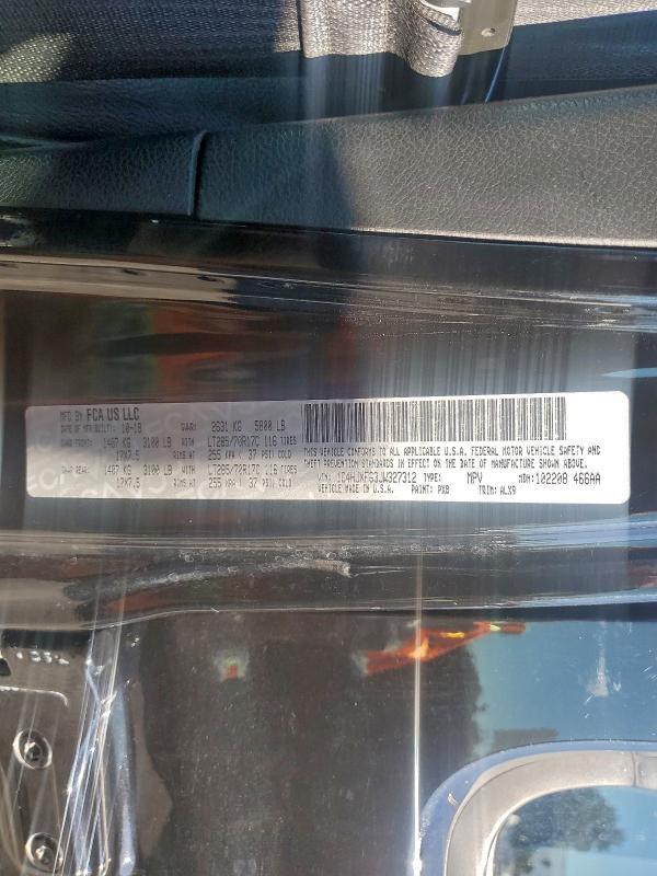 2018 JEEP WRANGLER U #3312438614