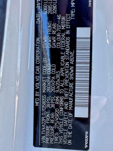 2018 VOLVO XC90 T6 #3301766343