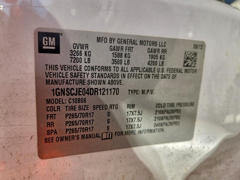 2013 CHEVROLET SUBURBAN C #3316819407