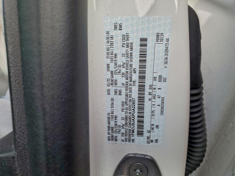 2023 FORD ESCAPE PLA #3304547485