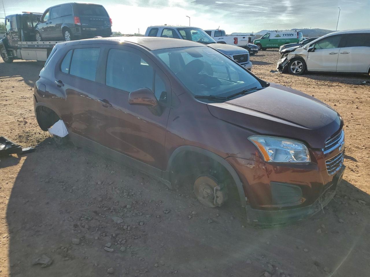 Lot #3309799340 2016 CHEVROLET TRAX LS