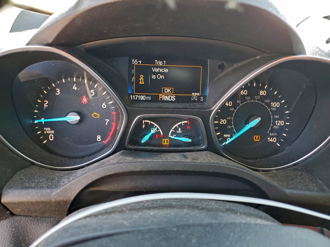 Lot #3309220627 2018 FORD ESCAPE SE