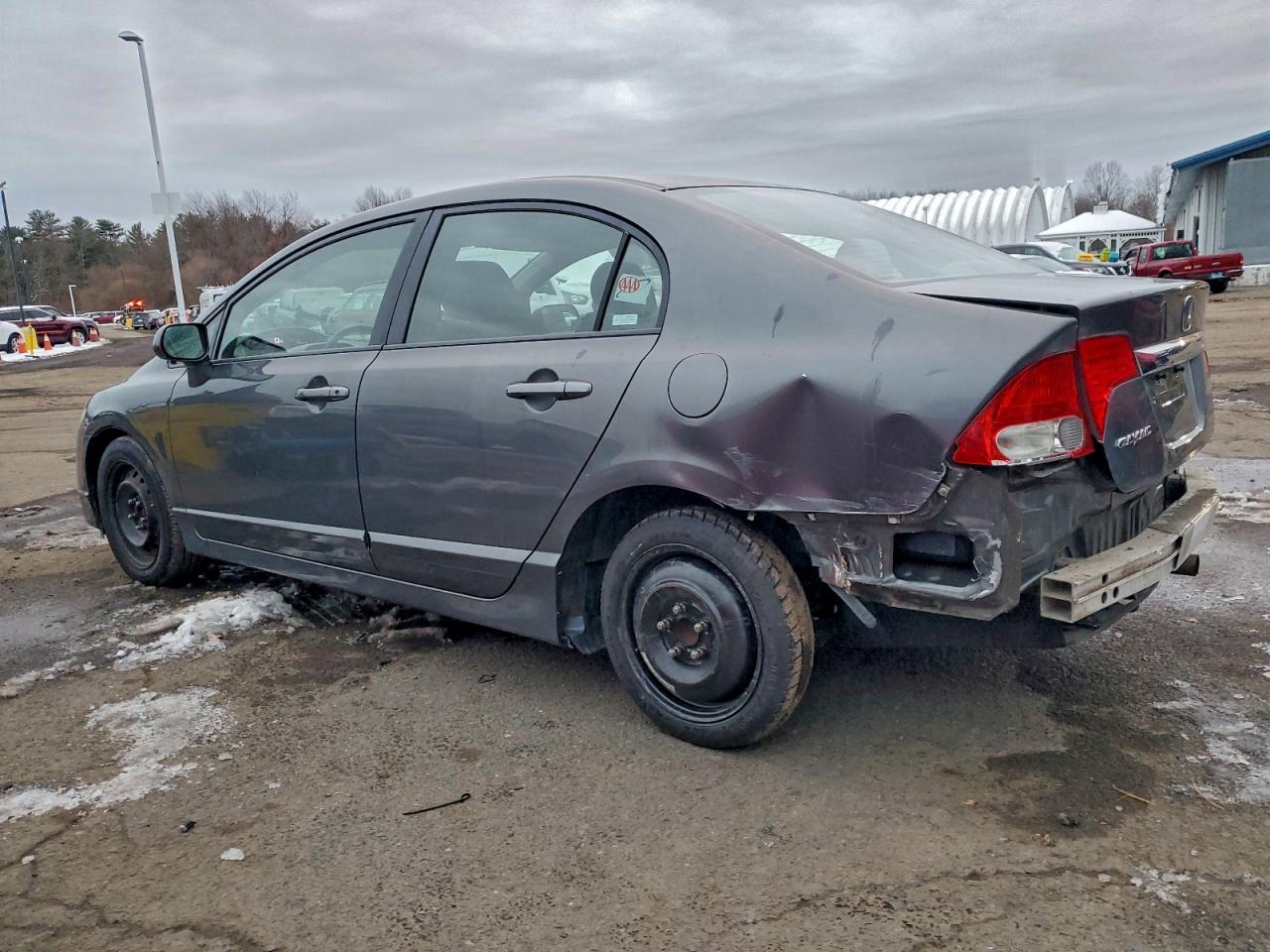 Lot #3312393118 2009 HONDA CIVIC LX
