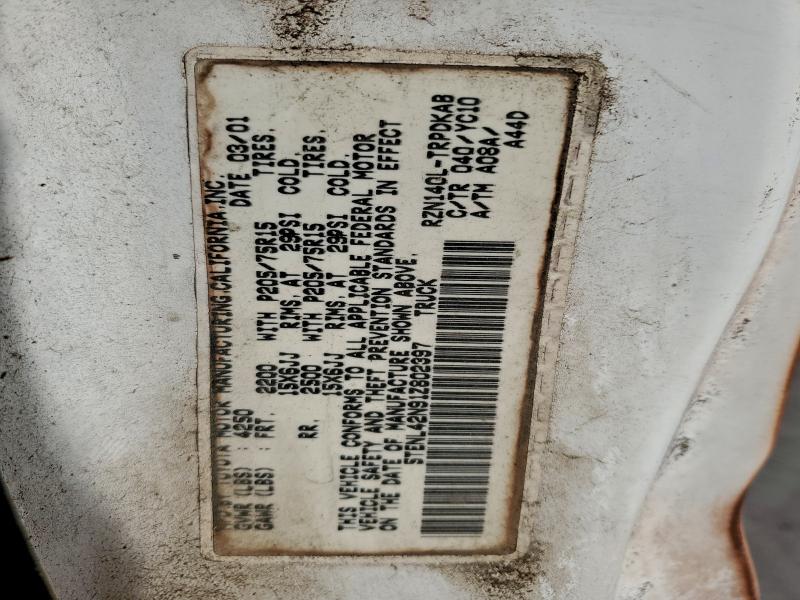 2001 TOYOTA TACOMA #3301660685