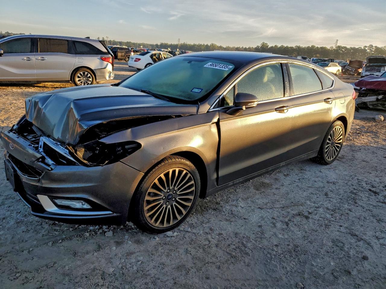Lot #3310307982 2017 FORD FUSION SE