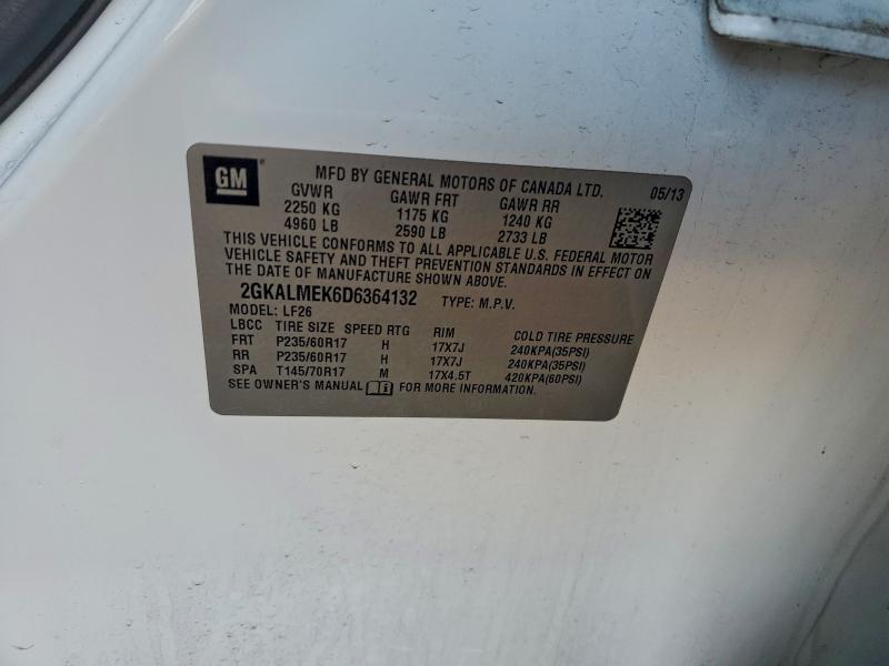 2013 GMC TERRAIN SL #3308281210