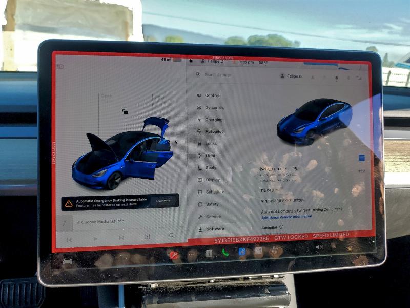 2019 TESLA MODEL 3 #3304500599