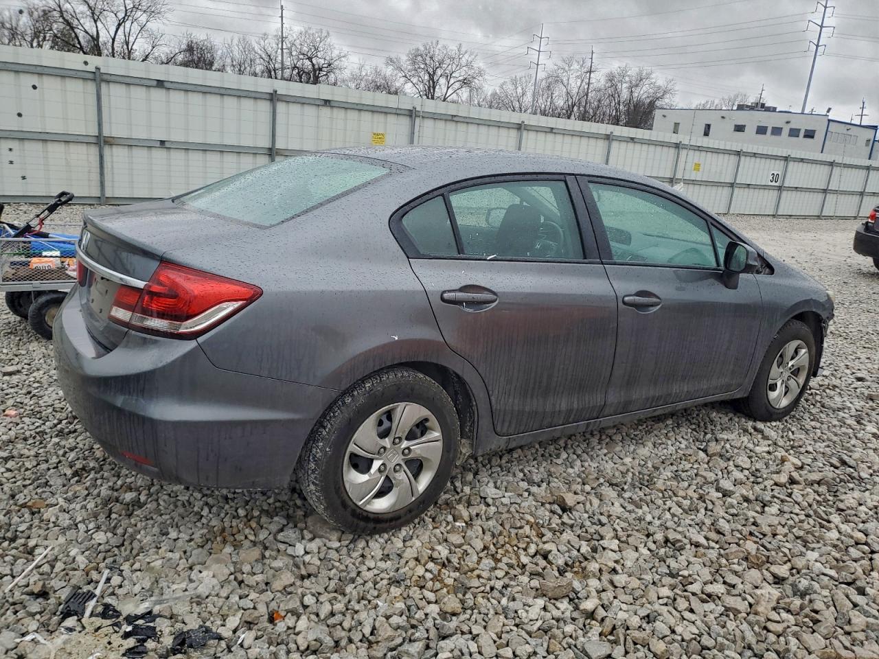 Lot #3312427669 2013 HONDA CIVIC LX