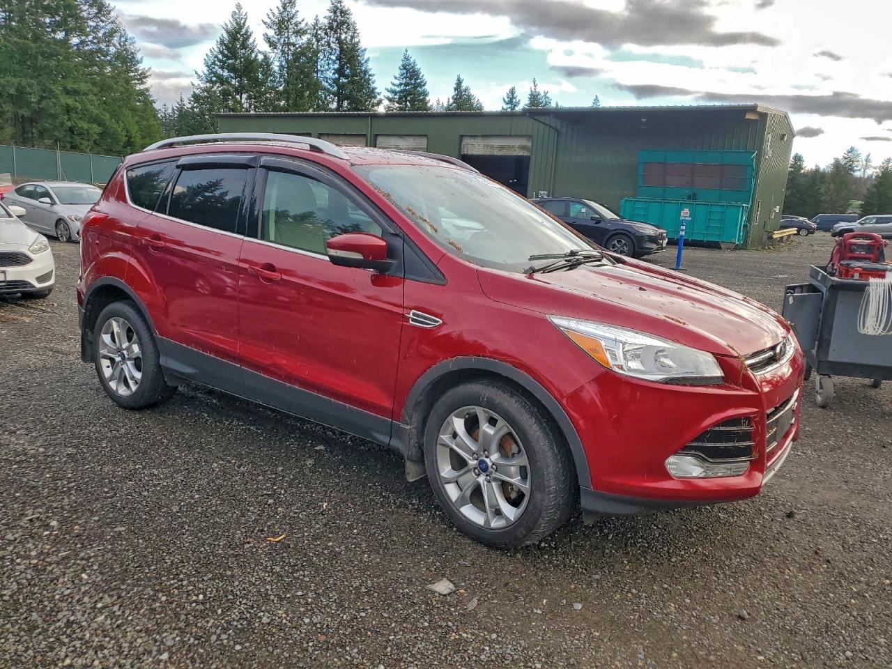 Lot #3316081292 2014 FORD ESCAPE TIT