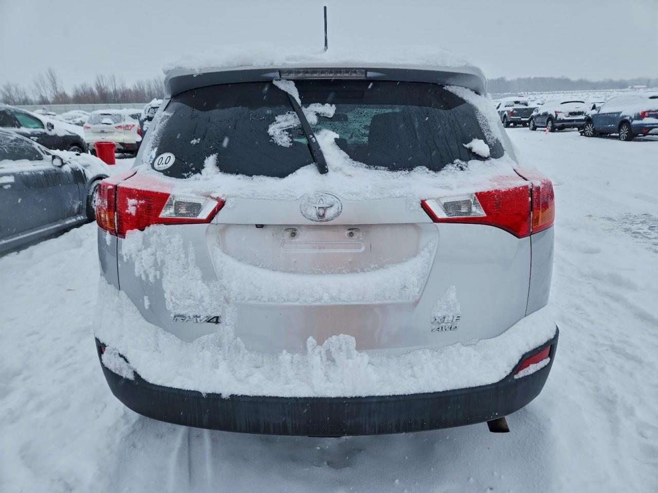 Lot #3310453326 2015 TOYOTA RAV4 XLE