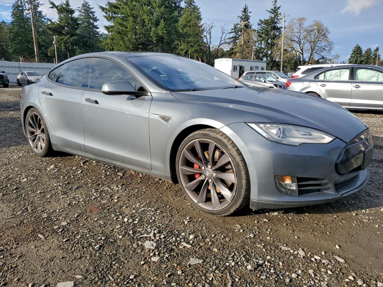 Lot #3317077016 2013 TESLA MODEL S