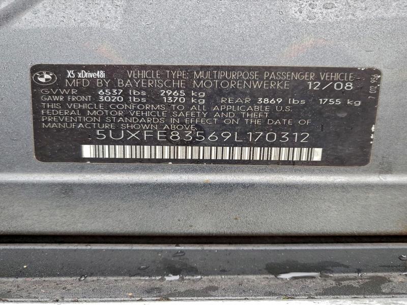 2009 BMW X5 XDRIVE4 #3316081263