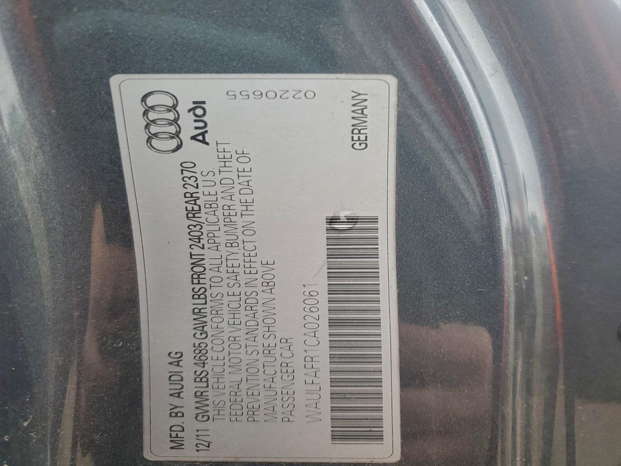 AUDI A5 PREMIUM PLUS