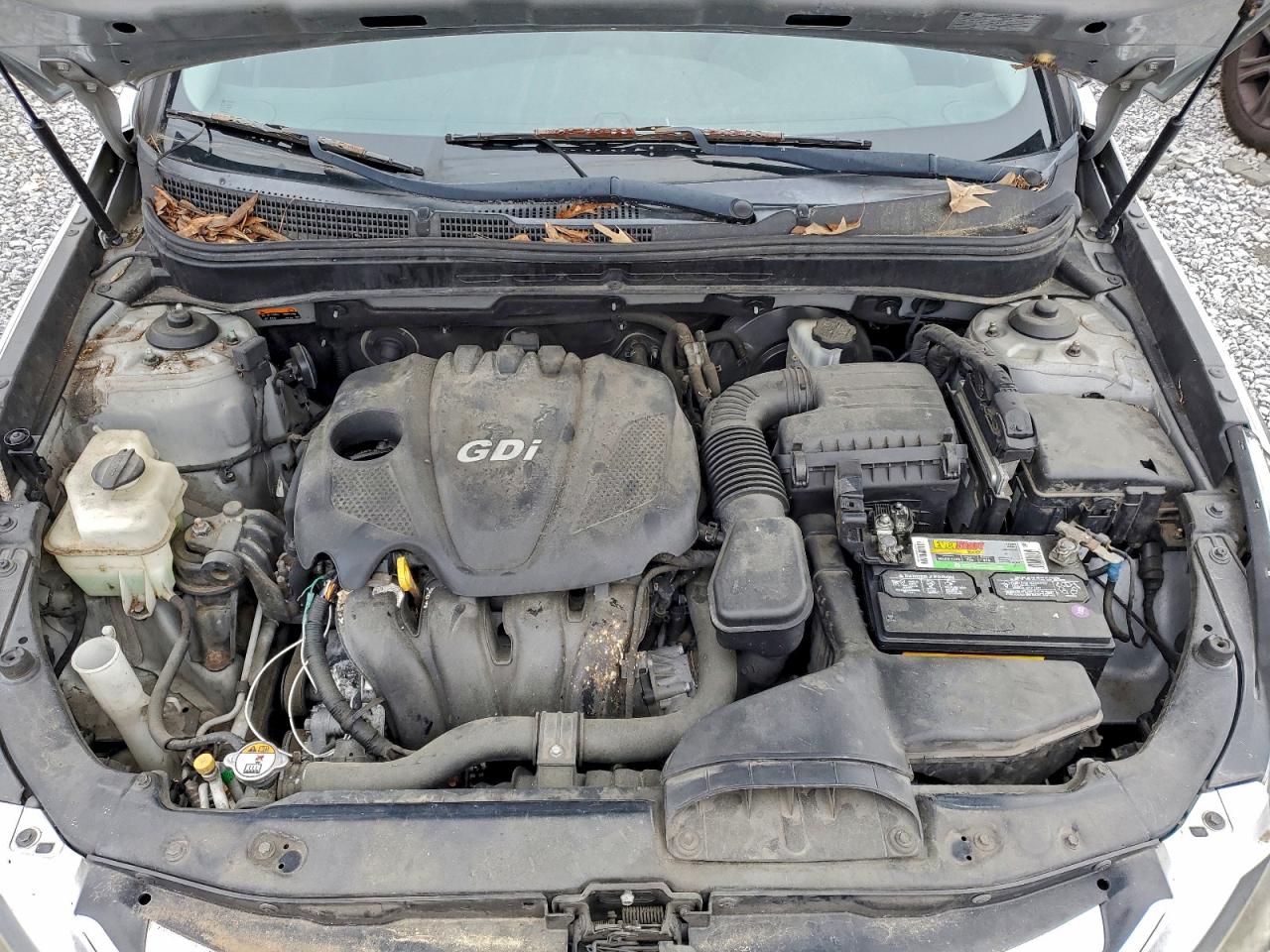 Lot #3311703230 2014 HYUNDAI SONATA GLS