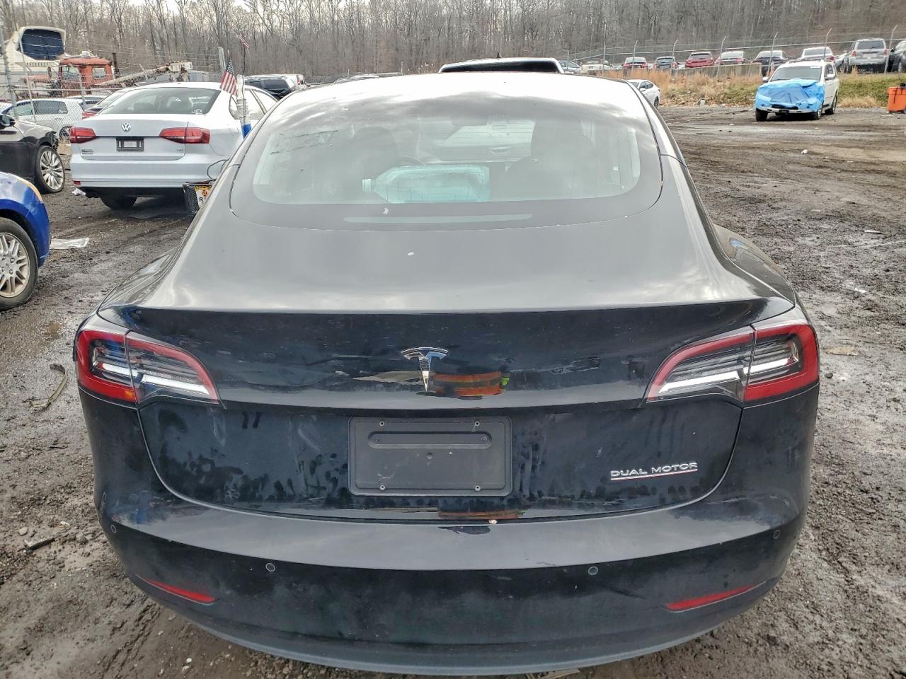 Lot #3315846152 2019 TESLA MODEL 3