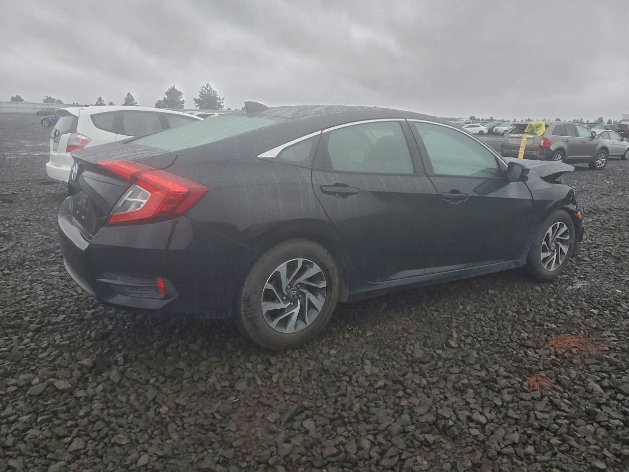 Lot #3309572620 2017 HONDA CIVIC EX