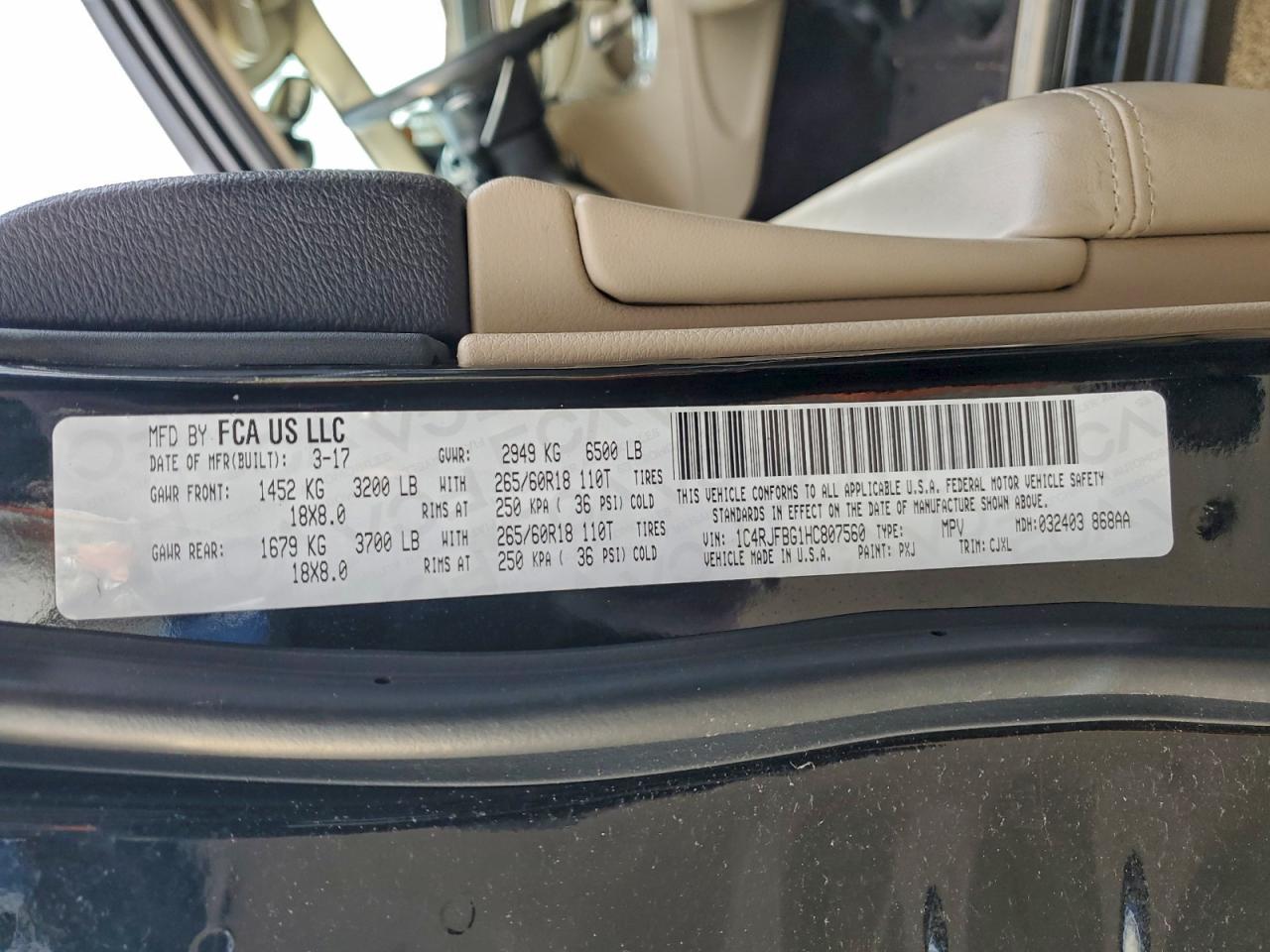 JEEP GRAND CHEROKEE LIMITED