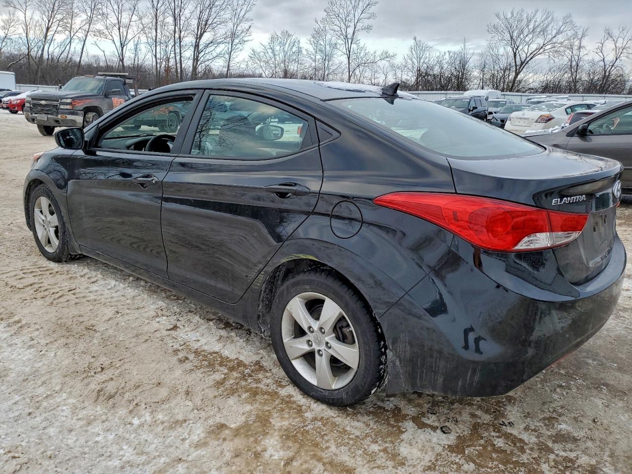 Lot #3316006837 2013 HYUNDAI ELANTRA GL