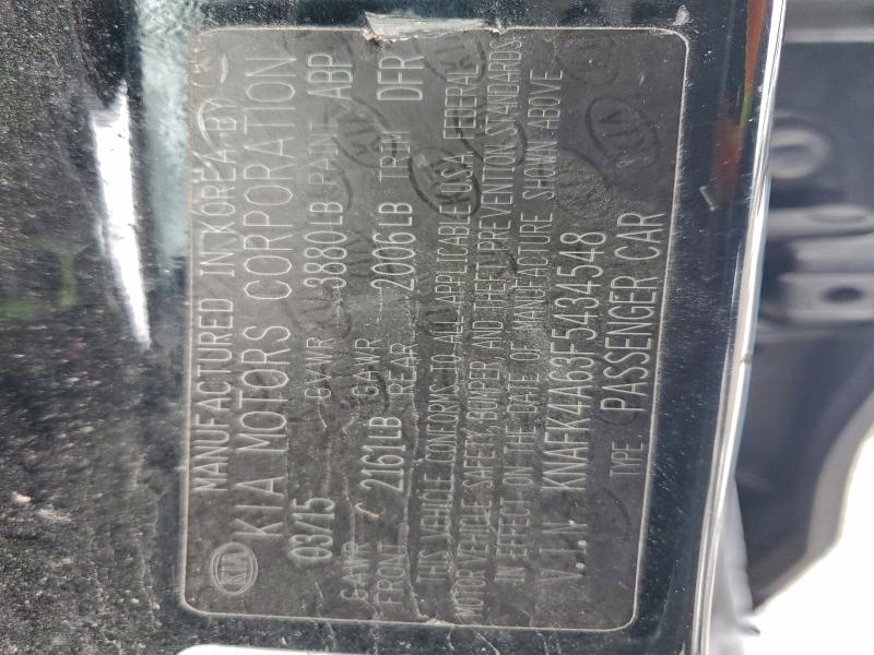 2015 KIA FORTE LX #3303963735