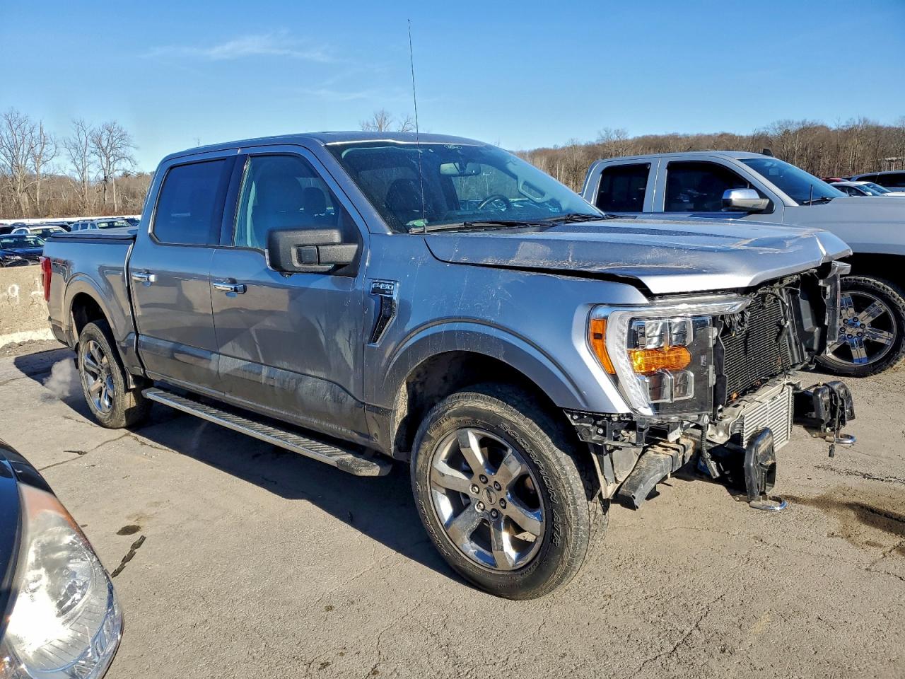 Lot #3312424673 2021 FORD F150 SUPER