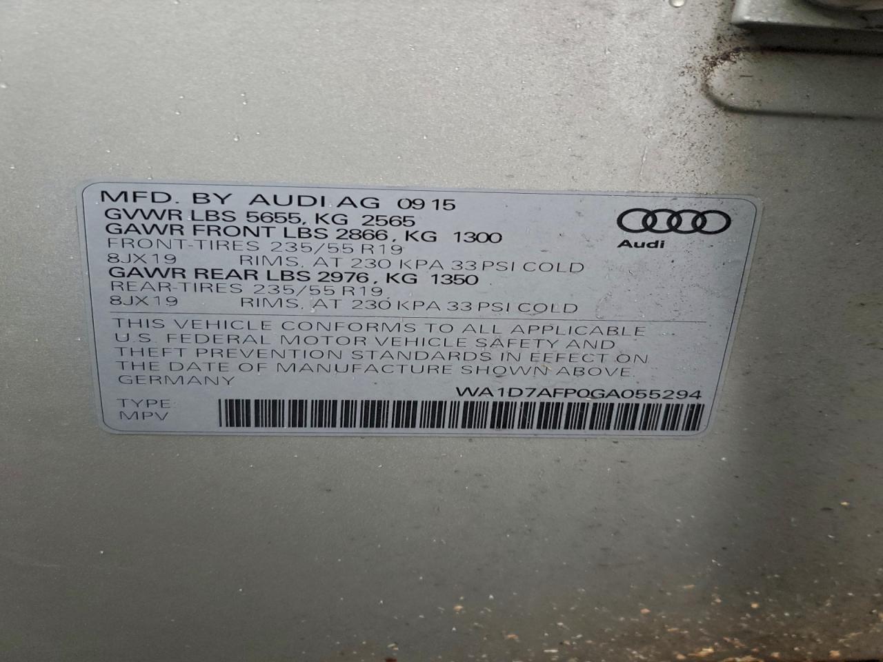 AUDI Q5 PREMIUM PLUS S-LINE