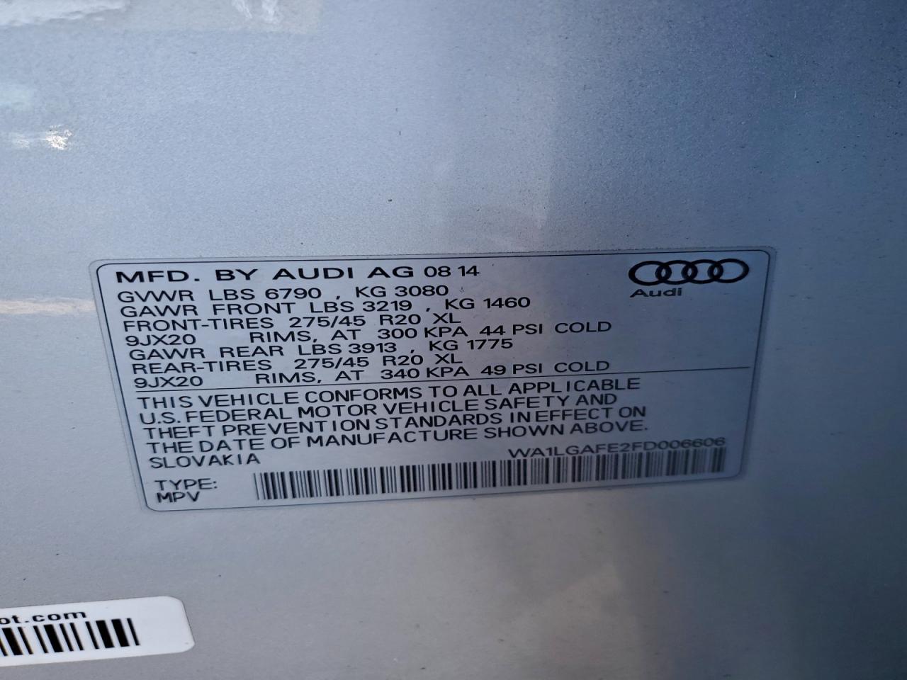 AUDI Q7 PREMIUM PLUS