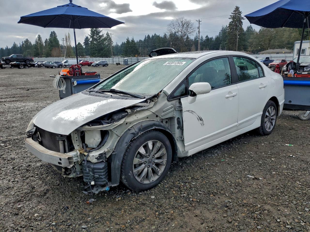 Lot #3305655764 2010 HONDA CIVIC EX