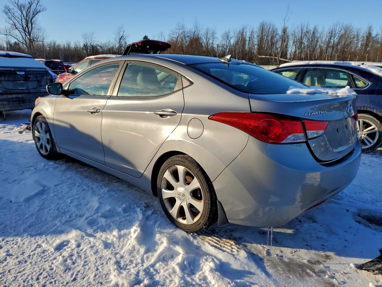 Lot #3308222187 2012 HYUNDAI ELANTRA GL