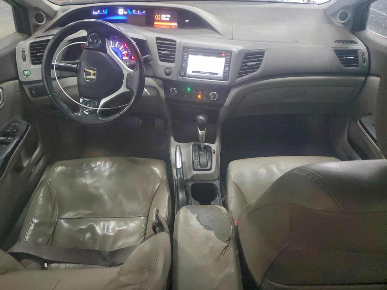 Lot #3302749047 2012 HONDA CIVIC EXL