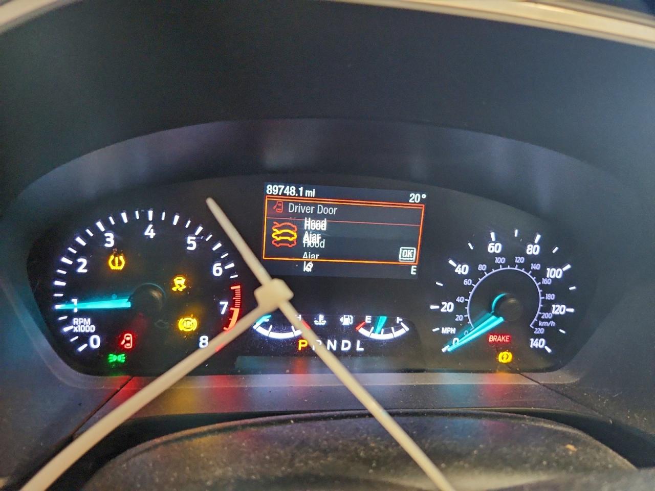 Lot #3317811084 2020 FORD ESCAPE SE